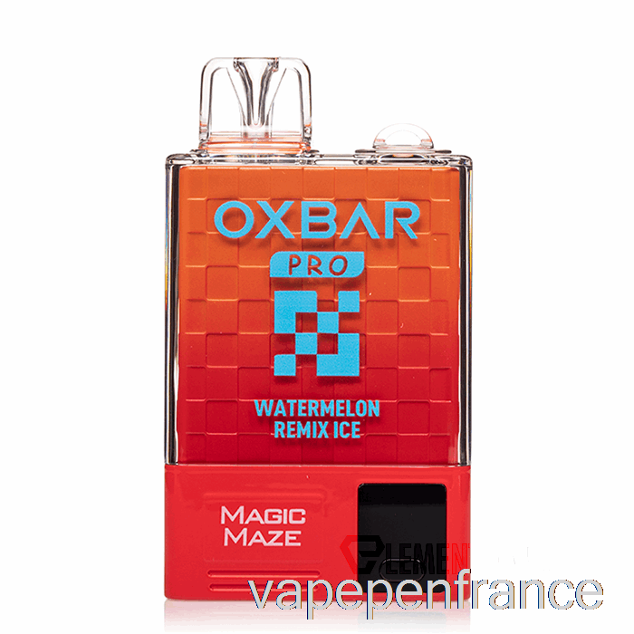 Oxbar Magic Maze Pro 10000 Stylo Jetable De Vape De Glace De Remix De Pastèque